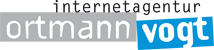 Logo ortmann vogt Internetagentur